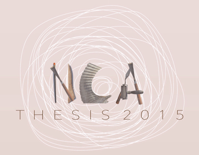 NCA (National College Of Arts) Thesis Booklet