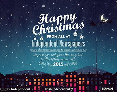 Irish Independent Christmas Card 2014