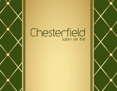 Menu Chesterfield "salon de thé"