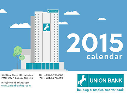 Union Bank Nigeria. 2015 Calendar