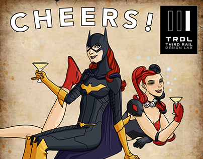 TRDL 2015 No. 1 - Happy new Year [Batgirl + Harley]