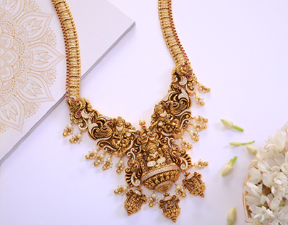 Nagas necklace with pair EarringProduct photography