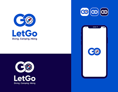 LetGo app logo design