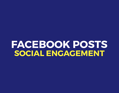 Social engagement posts