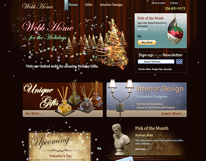 Webb Home Site Redesign