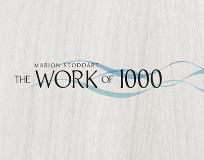 The Work of 1000 - Web Site, Marketing Collateral