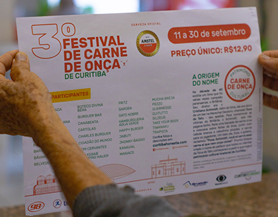 Project thumbnail - 3º Festival de Carne de Onça de Curitiba