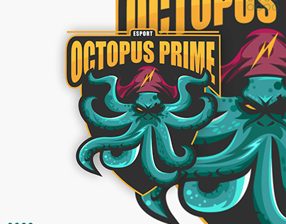 Esports Logo Octopus Prime