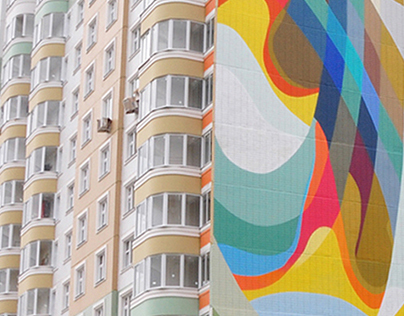 TWINS, Mural progect in Moscow, Russia