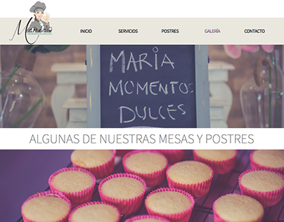 Diseño web "Repostería Maria"