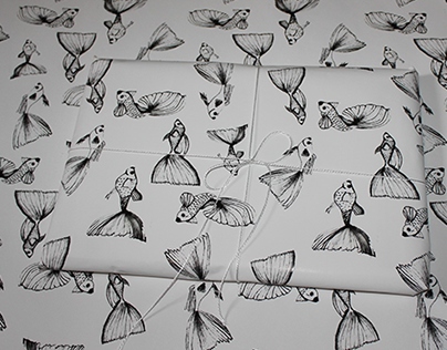 Guppy Wrapping Paper