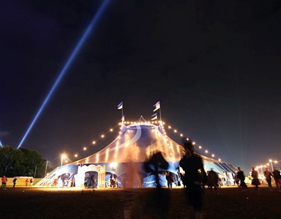 Glastonbury Festival 2014 Circus Big Top