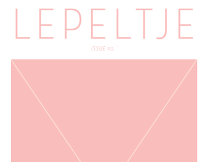 Lepeltje Magazine | issue no.1