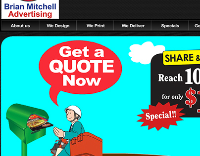 Brian Mitchell Advertising Website