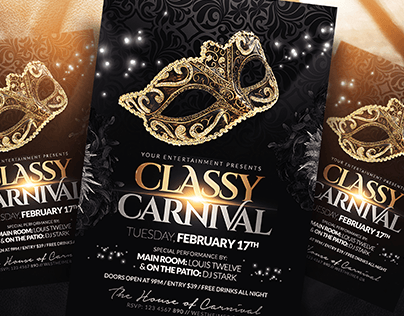 Classy Carnival or Masquerade Ball Party