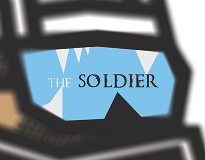 Futuristic Soldier Illustration