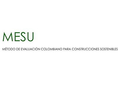 MESU- certificación de construcción sostenible