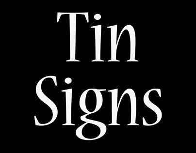Tin Signs
