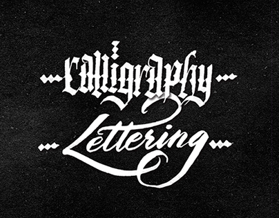 Calligraphy and Lettering part 03