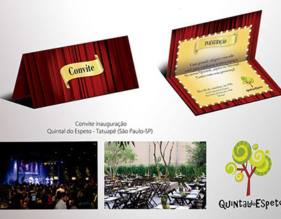 OPENING INVITATION (inauguração) - Quintal do Espeto