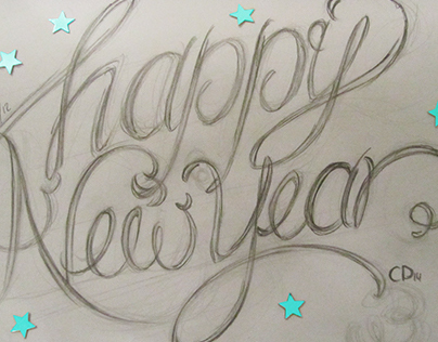 Hand lettering 2014