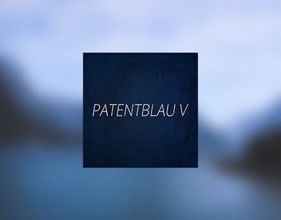 Patentblau V Logo
