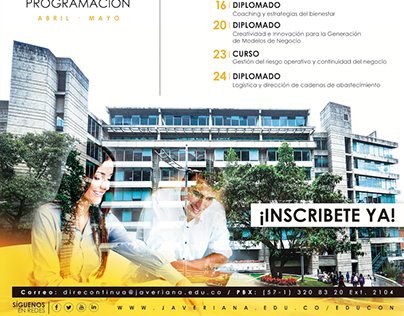 Aviso revista - Universidad Javeriana