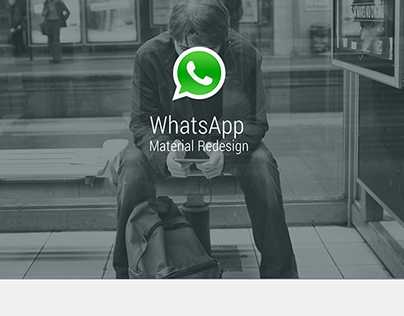Whatsapp material redesign