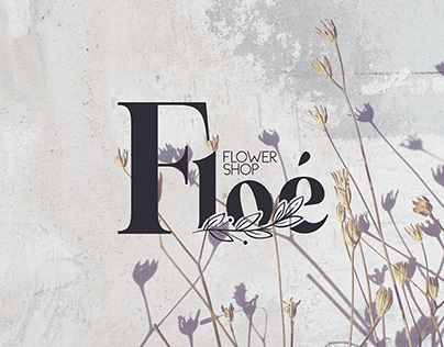 Floé - Flower Shop Logo Design