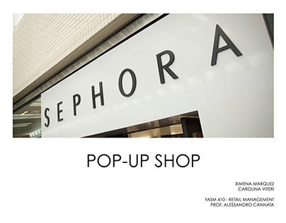 Sephora for Men: Pop-up Shop