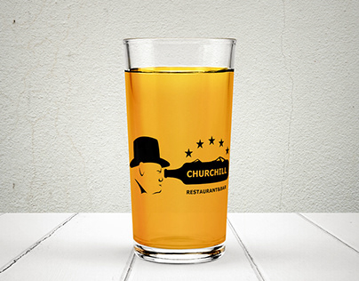 Churchill's glass