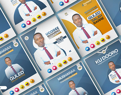 Election Candidate Social Media Post Design Package