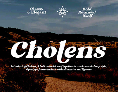 Cholens Serif Font