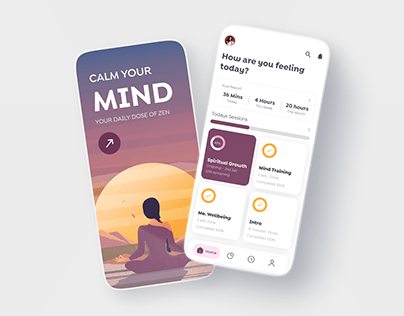 Project thumbnail - Meditation Mobile App
