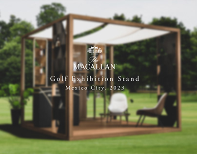 The Macallan - Golf Tournament Exhibition Stand -Mexico