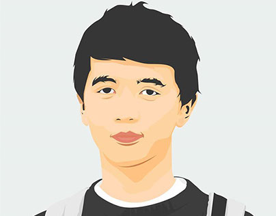 My Face In Vector Illustration 