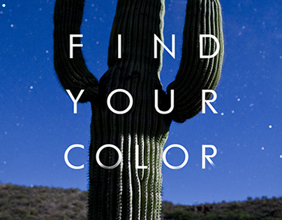 Trailer Theme book #1 'Find your color'