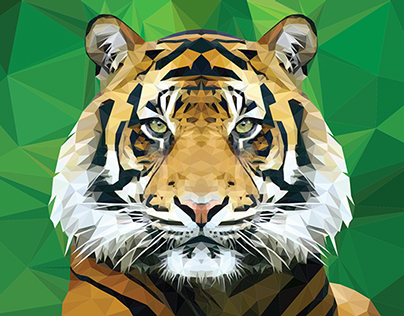LowPoly Tiger