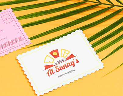 Логотип для хостела "SUNNY'S HOSTEL"