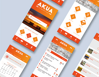 Akua , app de viajes - Travel app proposal