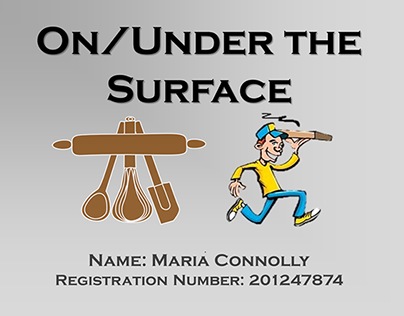 On/Under The Surface: Connolly, Maria