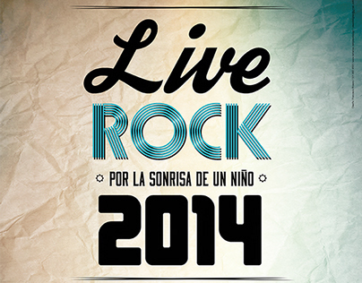Flyer Live Rock