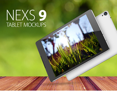 Nexus 9 Mockups
