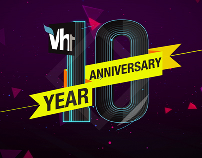Vh1 10 years Branding