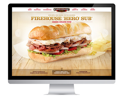Firehouse Subs - Website Redesign Pitch Concepts