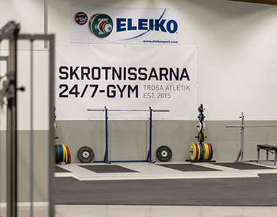 Indoor gymnasium. Sweden