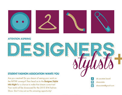 SFA Designers + Stylists Info Night