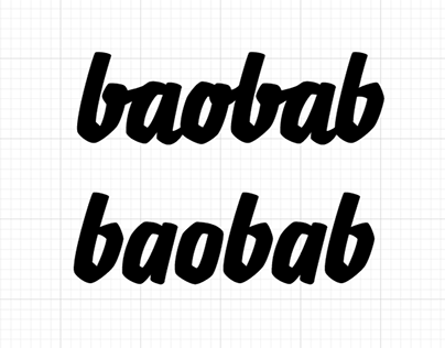 Baobab font [draft]