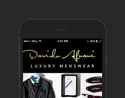 Luxury Menswear iPhone App