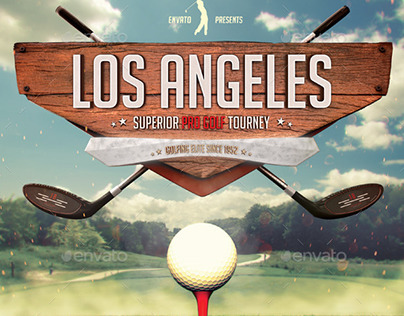Golf Tournament / School Flyer Template